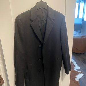 Mens Wool Trench Coat